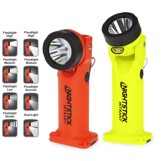 INTRANT Intrinsically Safe Multi-Function Dual-Light RECHARGEABLE