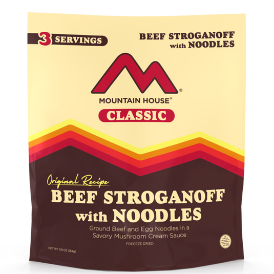 Mountain House-Beef Stroganoff with Noodles