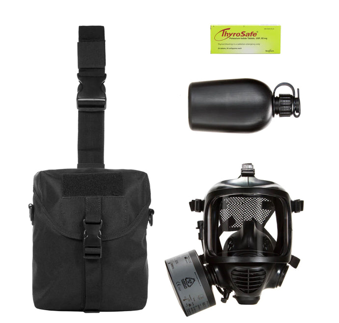 MIRA Safety Military Gas Mask & Nuclear Survival Kit